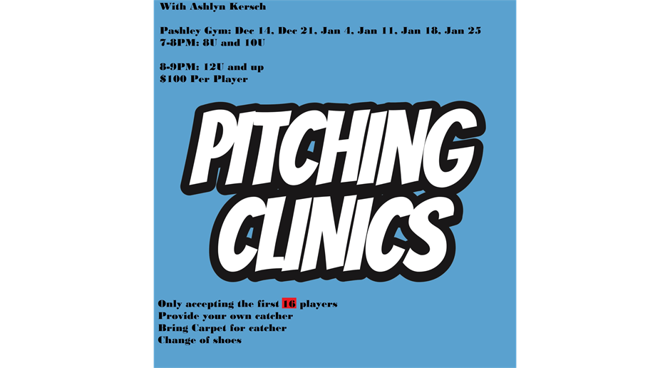 Winer Pitching Clinic with Ashlyn Kersch