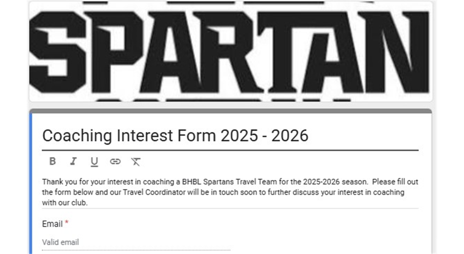 2025-2026 Coaching Interest Form